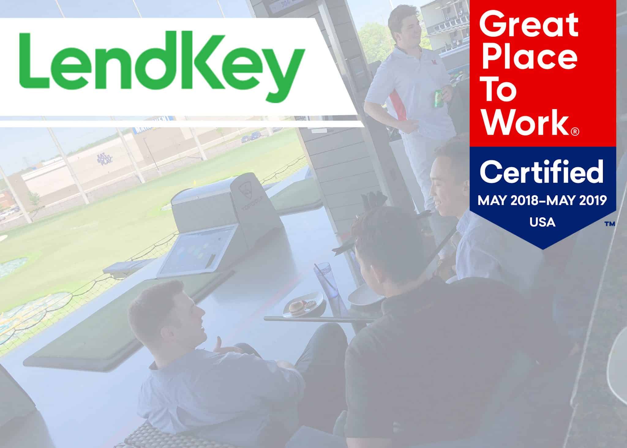 Featured image for “LendKey is Awarded Recognition as a Great Place to Work® by Fortune”