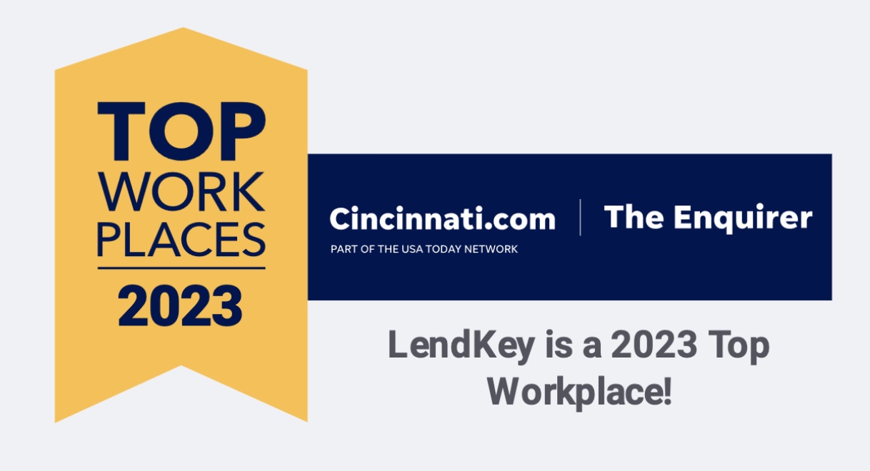 Featured image for “Enquirer Media Names LendKey a Winner of the Greater Cincinnati and Northern Kentucky Top Workplaces 2023 Award”
