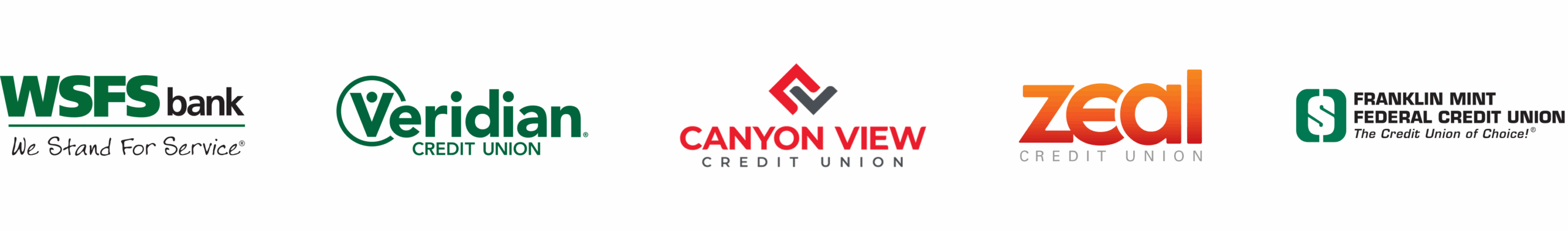 LendKey Lenders - Customer bank, WSFS Bank, Veridian credit union, university federal credit union, zeal credit union, Franklin mint federal credit union