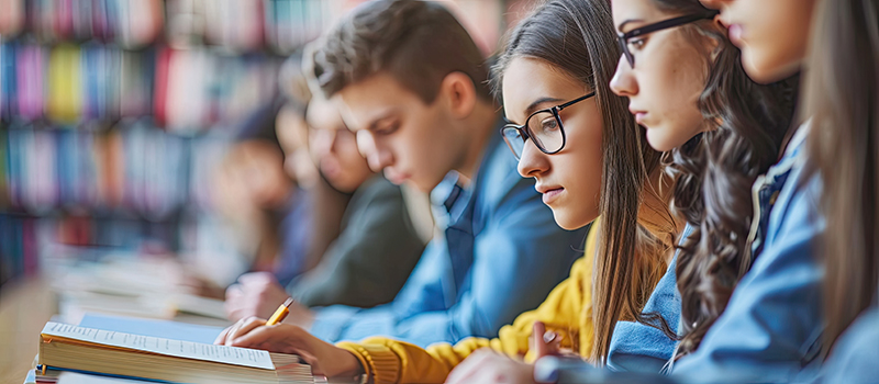 Students in school